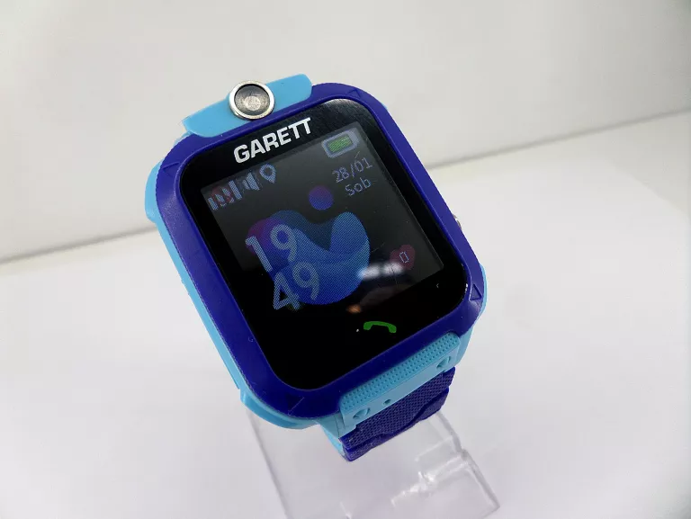 SMARTWATCH GARETT KIDS XD NIEBIESKI OPIS!!