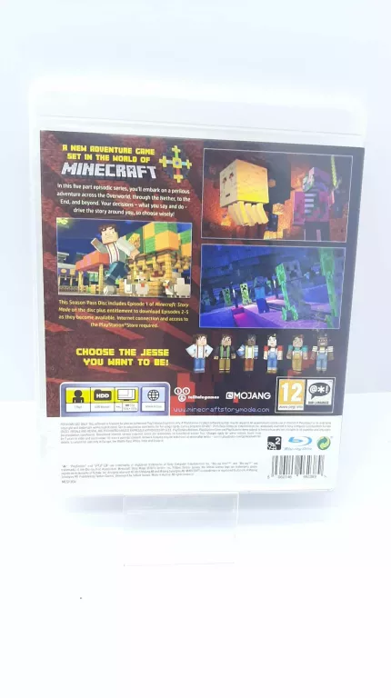 GRA MINECRAFT STORY MODE NA KONSOLĘ PS3