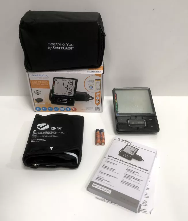 SILVERCREST CIŚNIENIOMIERZ Z BLUETOOTH SBM 69