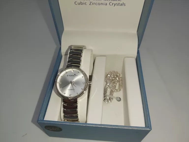 ZEGAREK DAMSKI NARĘCZNY ETERNITY + BRANSOLETKA