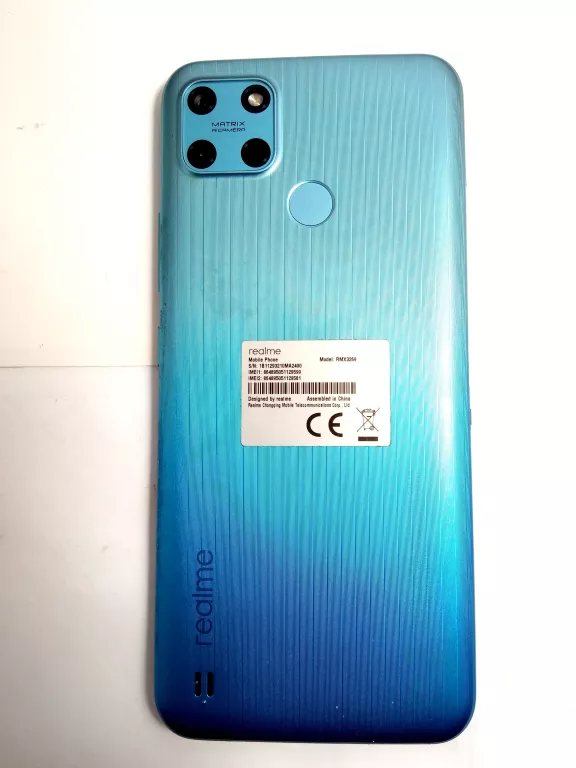 TELEFON REALME C25Y -- BLOKADA IMEI - ORANGE