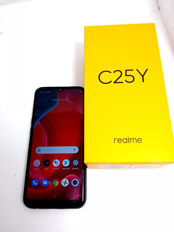 TELEFON REALME C25Y -- BLOKADA IMEI - ORANGE