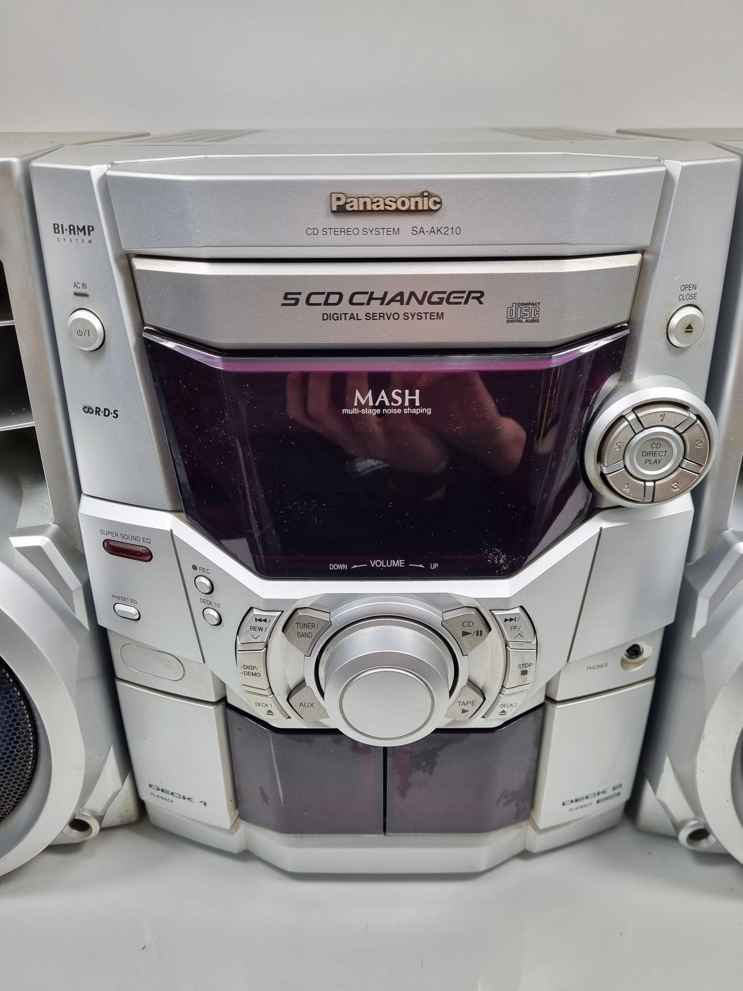 wieza-panasonic-sa-ak210-z-pilotem-stan-uzywany