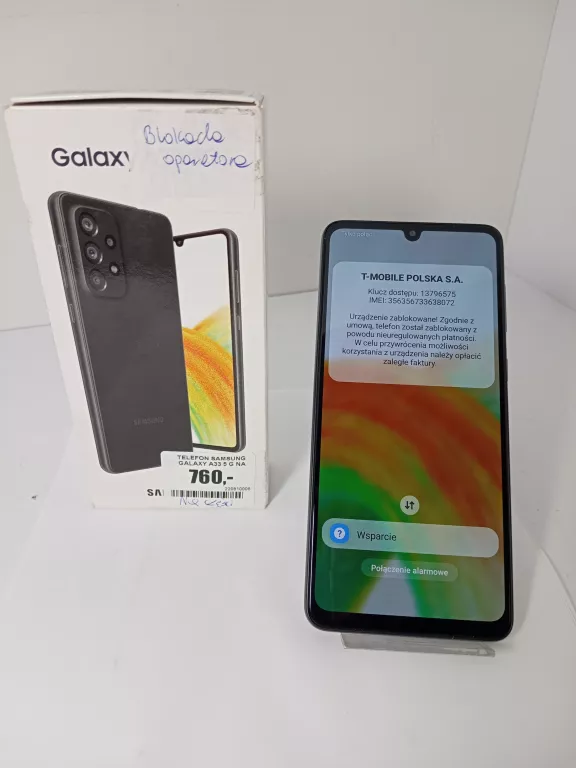 TELEFON SAMSUNG GALAXY A33 5 G NA CZĘŚCI