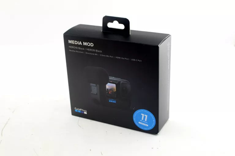 GOPRO MEDIA MOD HERO 9 10 MIKROFON HDMI 3.5 MM