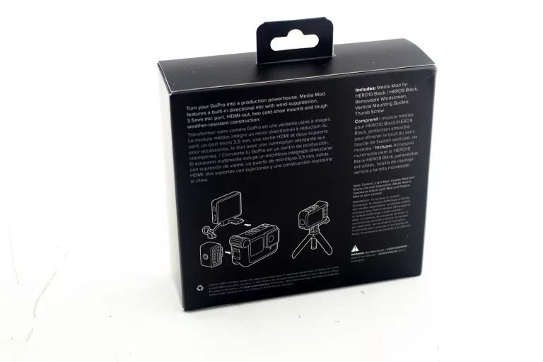 GOPRO MEDIA MOD HERO 9 10 MIKROFON HDMI 3.5 MM