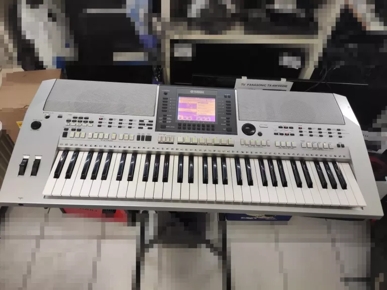 keyboard-yamaha-psr-s700-stojak-pokrowiec-stan-uzywany