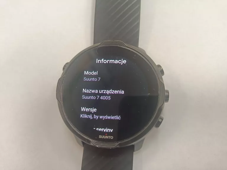 ZEGAREK SPORTOWY/SMARTWATCH SUUNTO 7