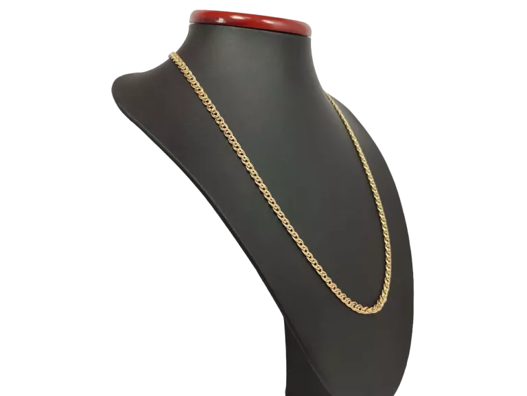 ZŁOTY ŁAŃCUSZEK SPLOT GARIBALDI 585 57CM 9,92G