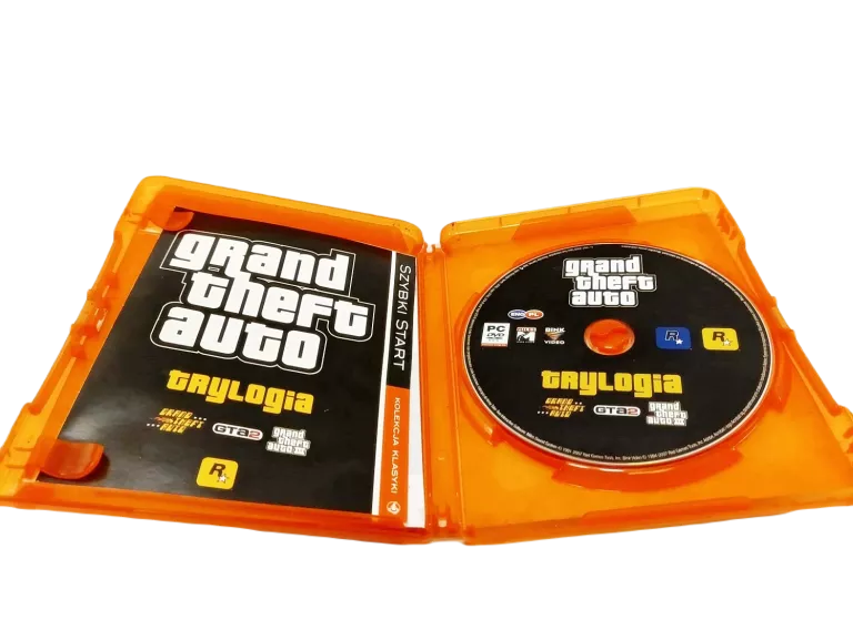 GRA PC GRAND THEFT AUTO TRYLOGIA PL WERSJA