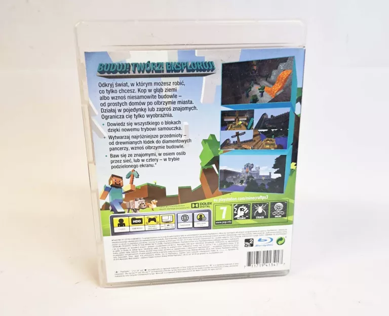 GRA MINECRAFT PLAYSTATION EDITION PS3