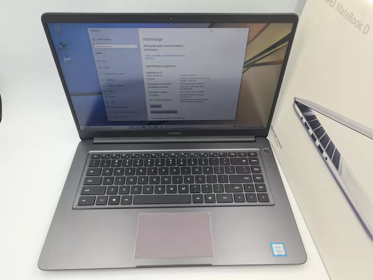 LAPTOP HUAWEI MATEBOOK D I5 8GB 256GB SSD MRC-W10