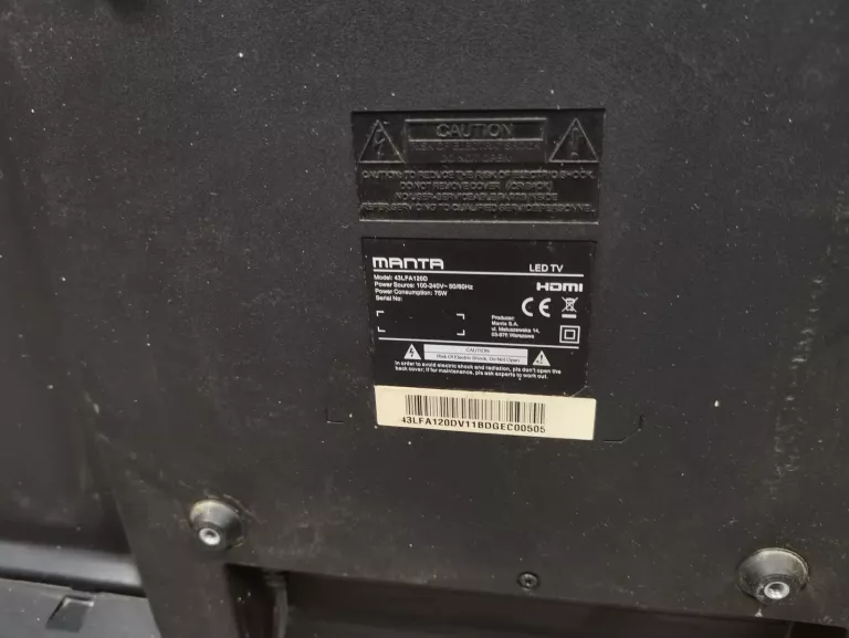 TELEWIZOR MANTA 43LFA120D