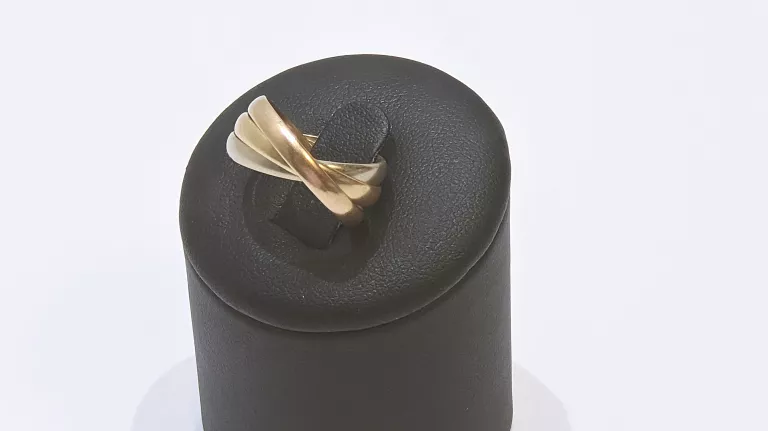 POTRÓJNA ZŁOTA OBRĄCZKA PR750 TYPU CARTIER