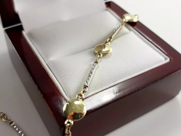 nowa-zlota-bransoletka-p333-kolka-i-prostokaty-dlugosc-calkowita-1900