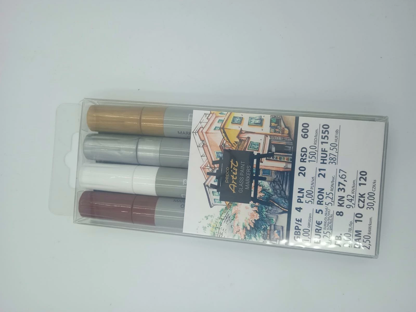 markery-do-malowania-na-szkle-pepco-stan-uzywany
