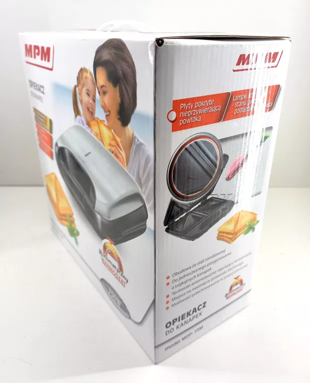 OPIEKACZ TOSTER SANDWICH MPM MOP-19M IGŁA!