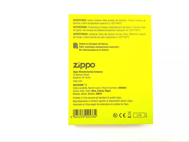ZIPPO HEATBANK 3 OGRZEWACZ RĄK POWER BANK 2W1