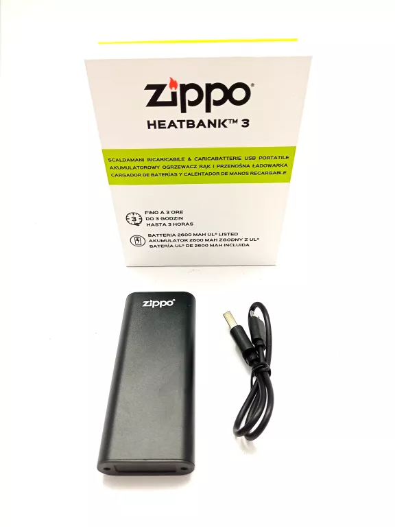 ZIPPO HEATBANK 3 OGRZEWACZ RĄK POWER BANK 2W1