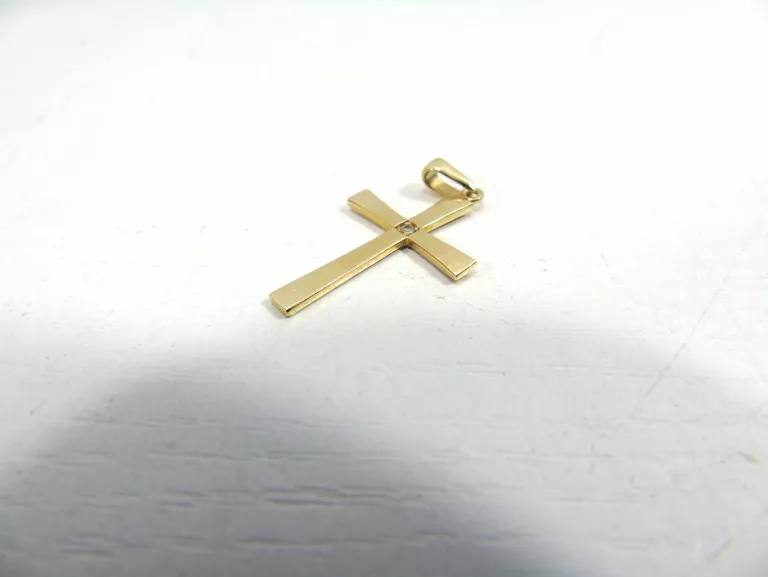 RYCERSKI ZŁOTY KRZYŻYK ZAWIESZKA PR.585