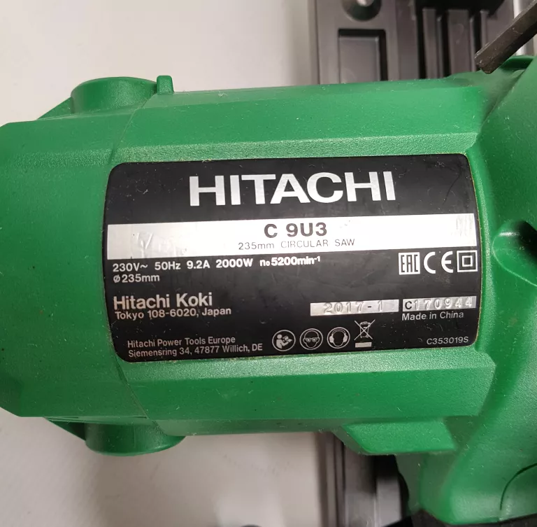 PILARKA HITACHI C 9U3 2000W WALIZKA