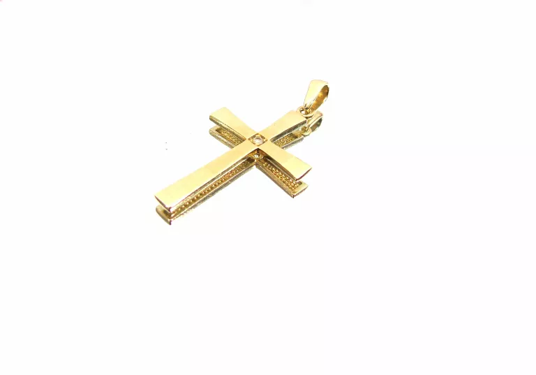 RYCERSKI ZŁOTY KRZYŻYK ZAWIESZKA PR.585