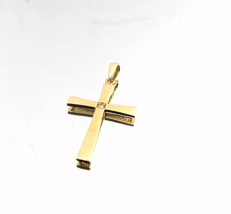 RYCERSKI ZŁOTY KRZYŻYK ZAWIESZKA PR.585