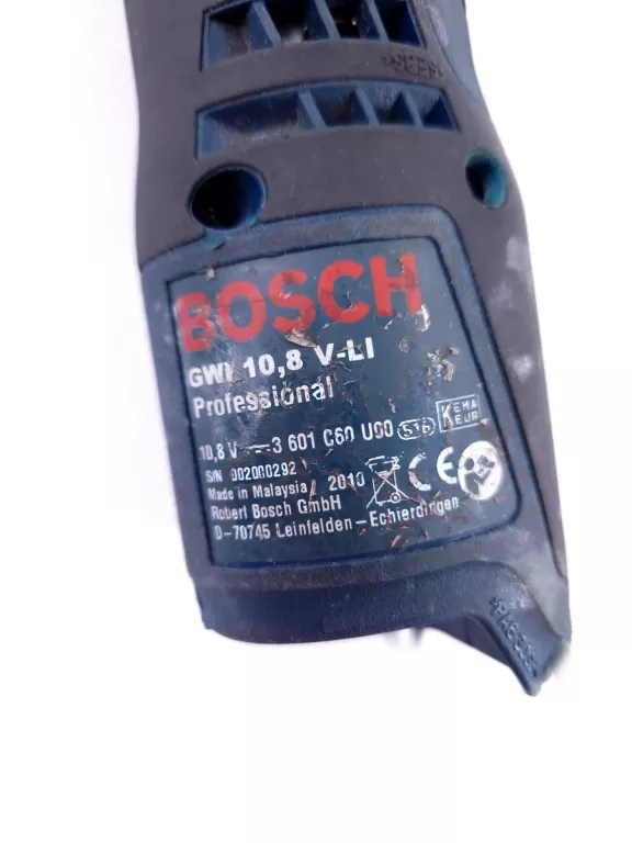 WKRĘTARKA AKUMULATOROWE BOSCH GWI 10,8 V-LI