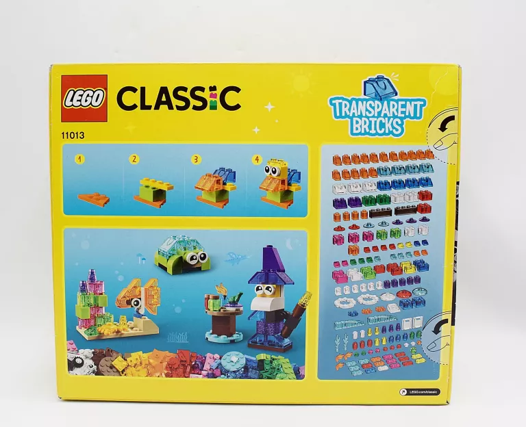 LEGO CLASSIC KREATYWNE PRZEZROCZYSTE KLOCKI 11013