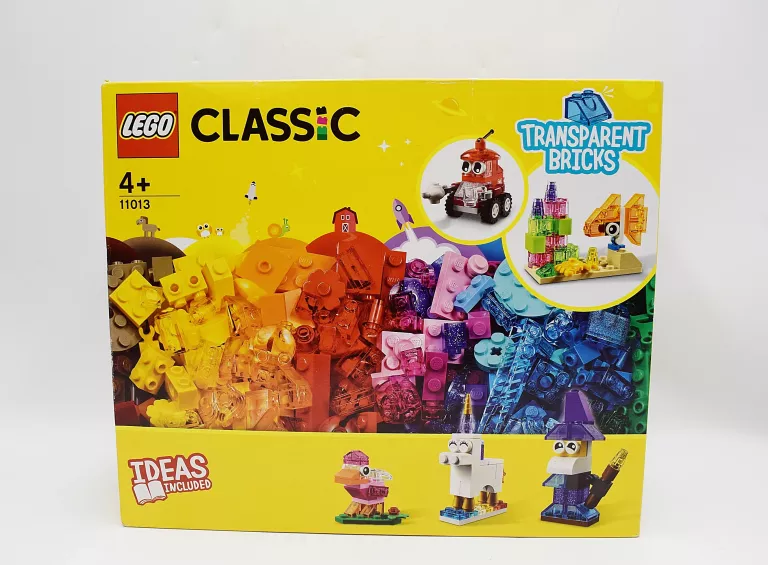 LEGO CLASSIC KREATYWNE PRZEZROCZYSTE KLOCKI 11013
