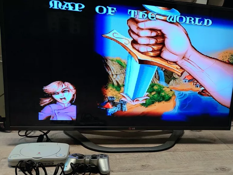 KONSOLA SONY PS ONE (PSX) SCPH-102+PAD+PISTOLET