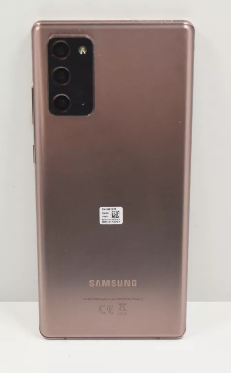 SAMSUNG GALAXY NOTE 20 5G 8/258 GB BRĄZOWY