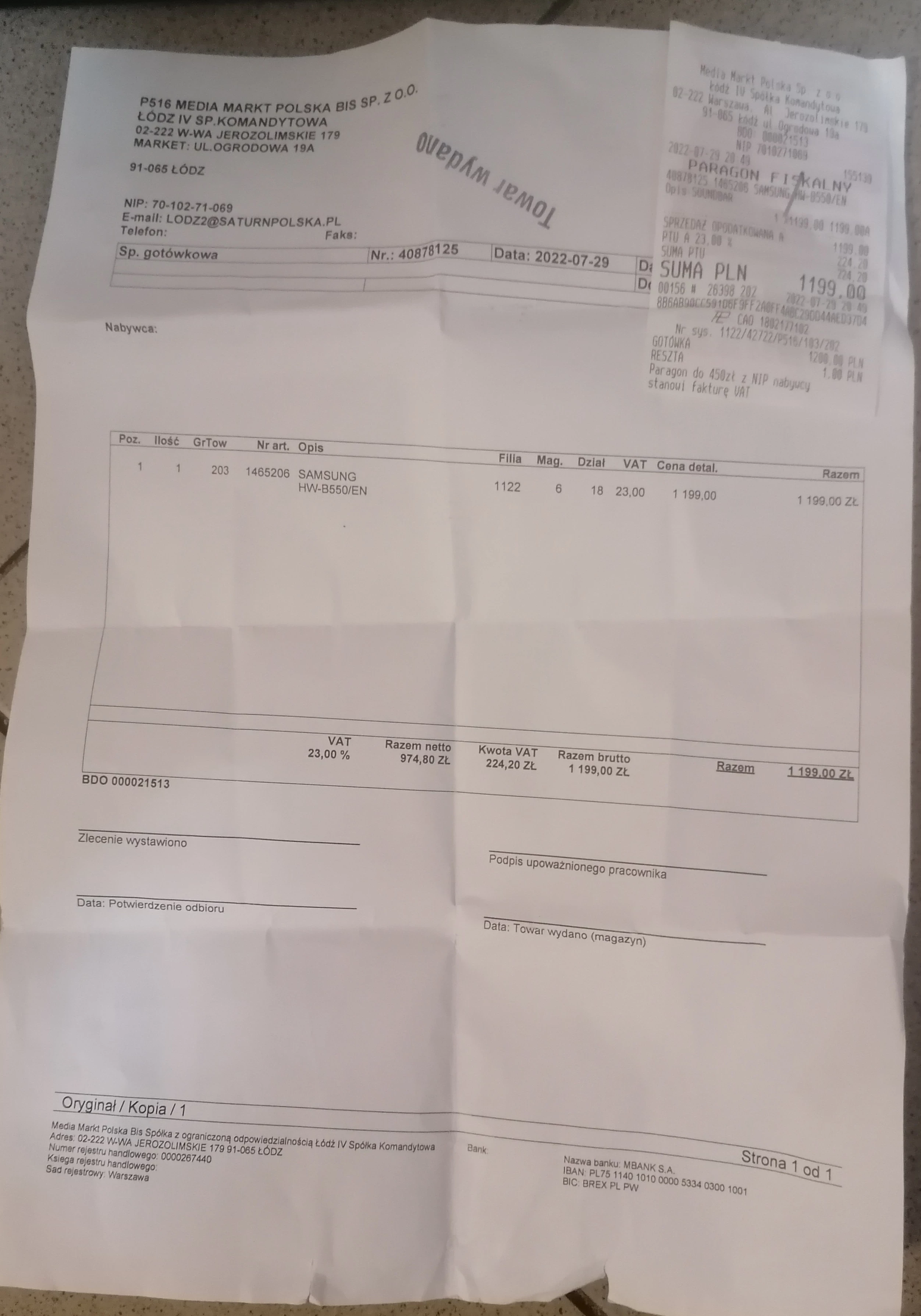 soundbar-samsung-hw-b550-en-pilot-paragon-stan-uzywany