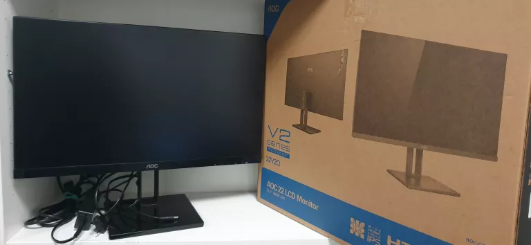 MONITOR AOC 22V2Q ZESTAW