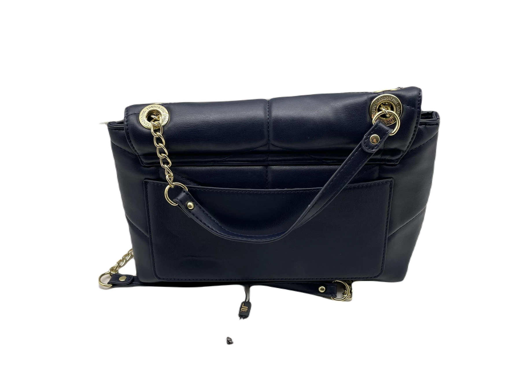 torebka-damska-london-fog-granatowa-stan-powystawowy