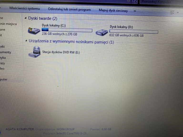 LAPTOP SAMSUNG 300V 750GB/6GB
