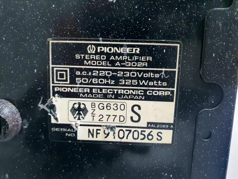 WZMACNIACZ PIONEER A-301R DLA MAJSTERKOWICZA