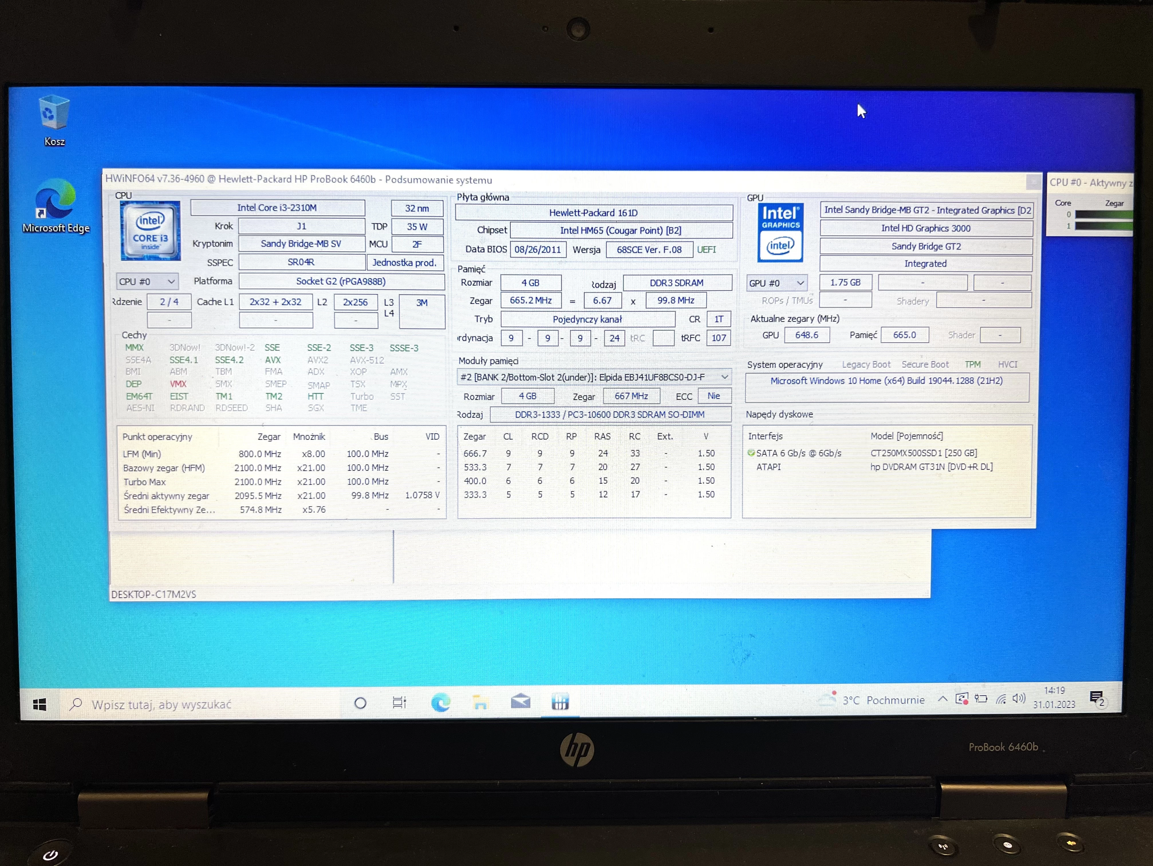 laptop-hp-probook-6460b-i3-ssd-stan-uzywany