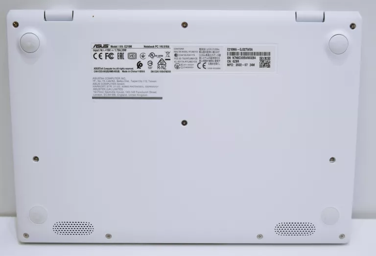 LAPTOP ASUS E210M N4020/4GB 12 CALI