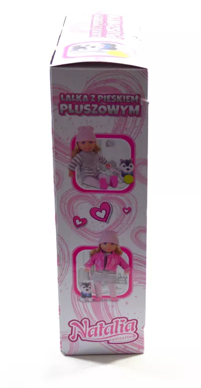 LALKA Z PIESKIEM PLUSZOWYM NATALIA