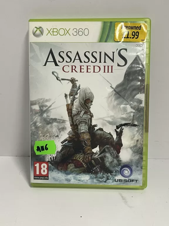 GRA XBOX 360 ASSASSINS CREED III