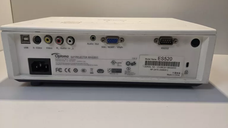 PROJEKTOR OPTOMA ES520 * USZKODZONY