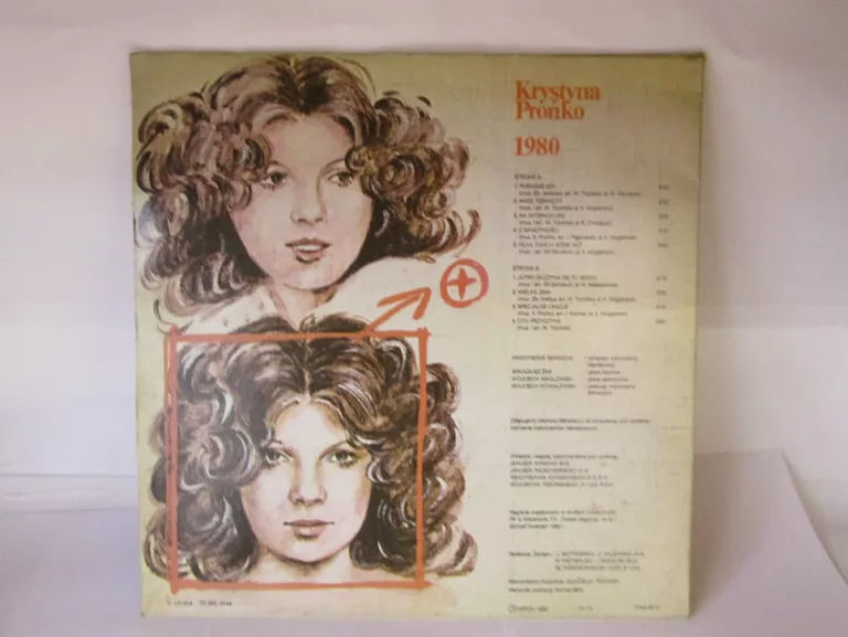 WINYL KRYSTYNA PROŃKO 1980