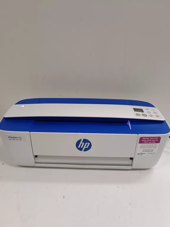 DRUKARKA ATRAMENTOWA KOLOR HP DESKJET 3760