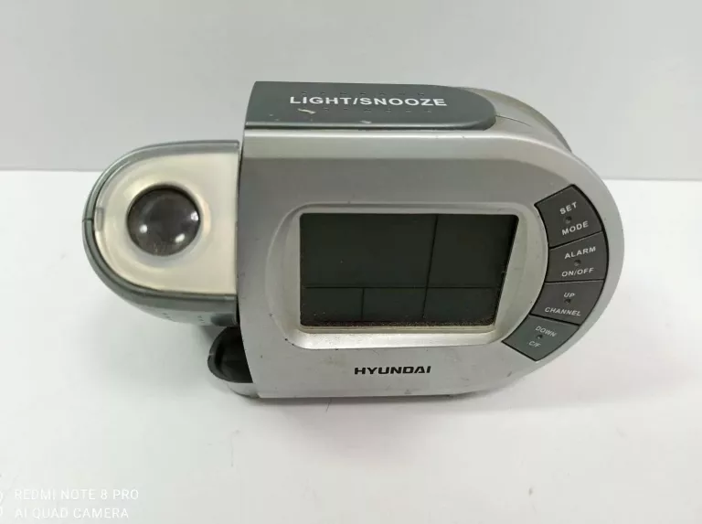 ZEGAREK BUDZIK Z PROJEKTOREM HYUNDAI WS 5002