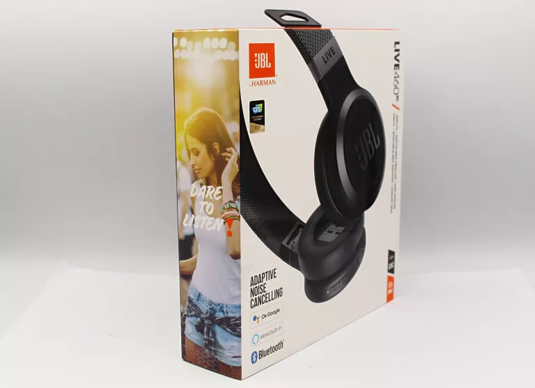 SŁUCHAWKI BEZPRZEWODOWE NAUSZNE JBL LIVE 460 BT N