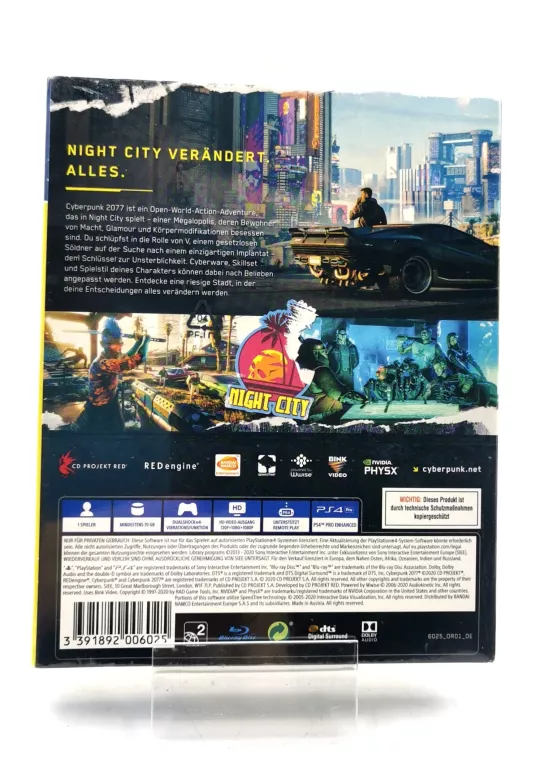 CYBERPUNK 2077 DAY 1 EDITION GRA NA PS4 /PS5