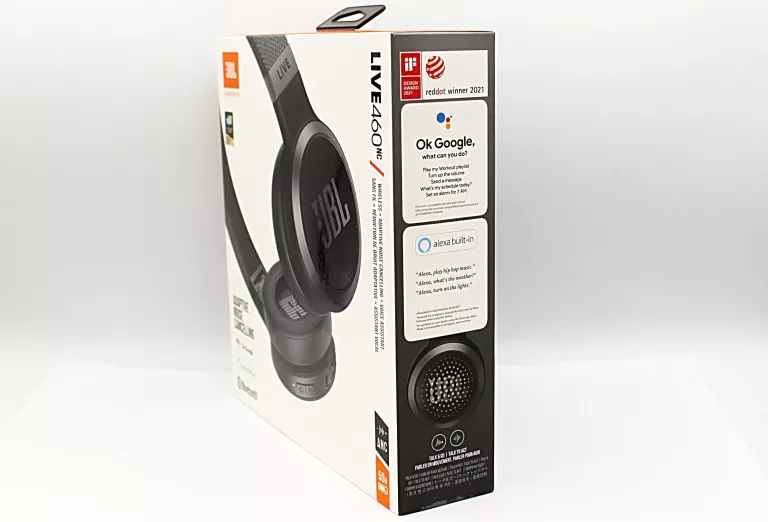 SŁUCHAWKI BEZPRZEWODOWE NAUSZNE JBL LIVE 460 BT N