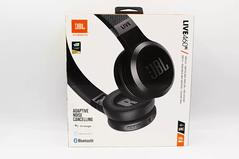 SŁUCHAWKI BEZPRZEWODOWE NAUSZNE JBL LIVE 460 BT N