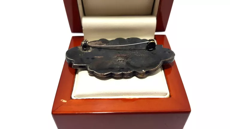 BROSZKA SREBRO TYBETAŃSKIE 15,72G